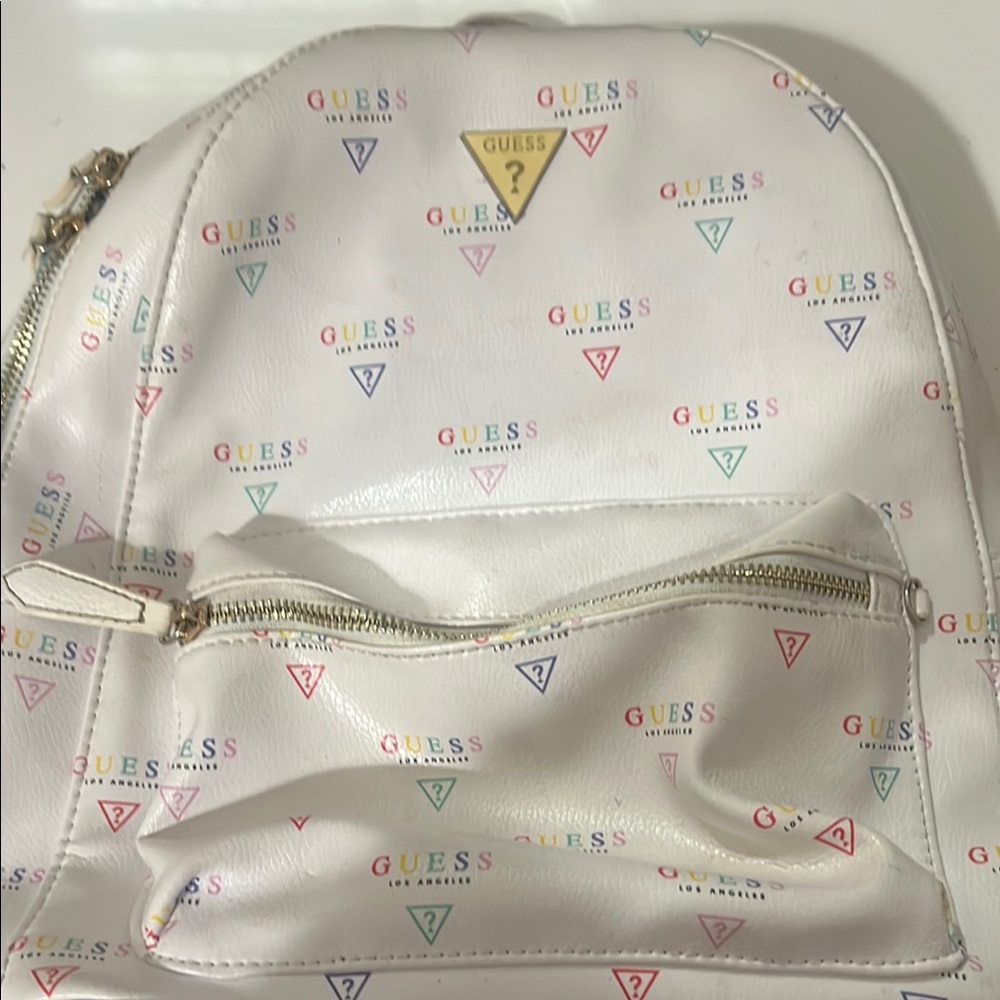 GUESS Multicolor Logo Backpack